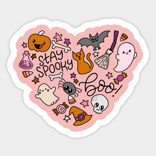 Love Halloween Sticker